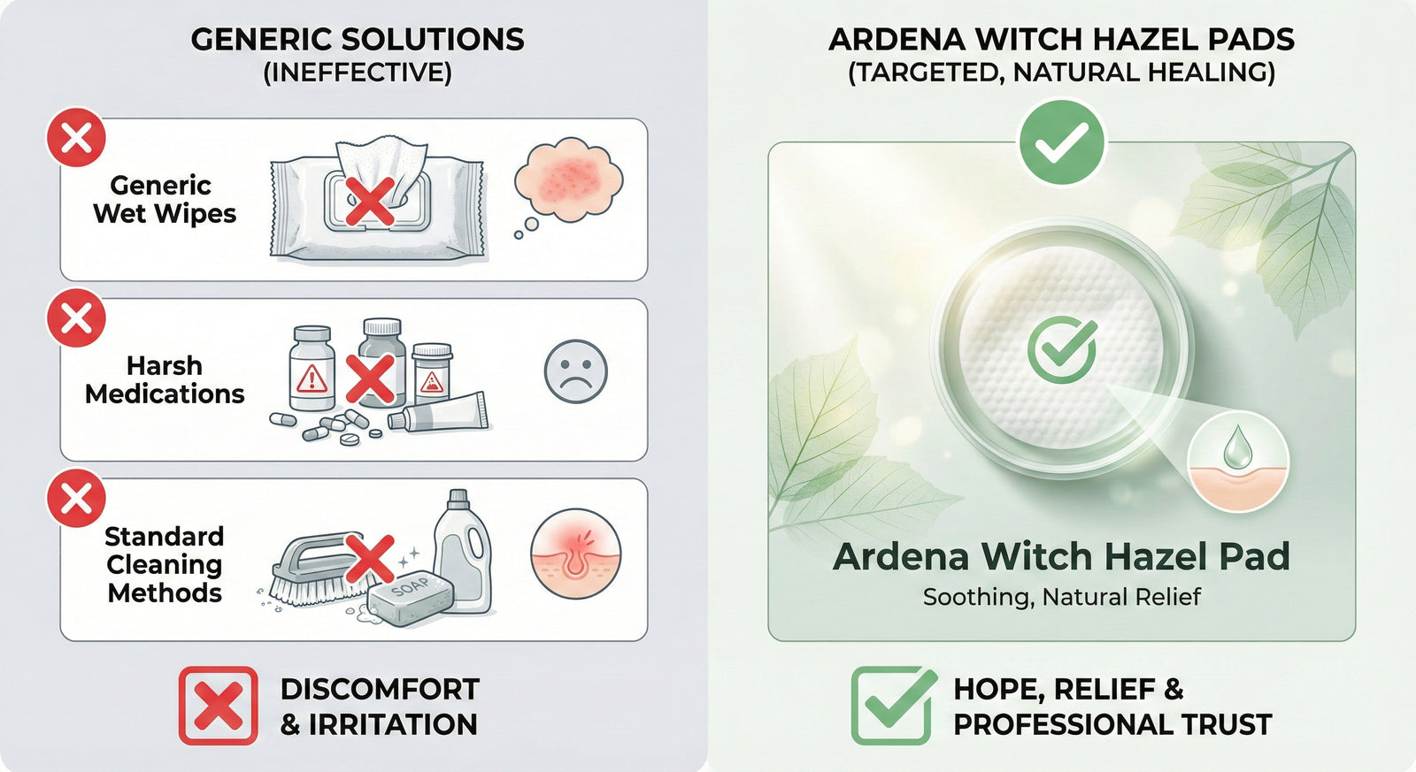 Reason #1: Ardena Targets the Root Cause - Not Just Symptoms