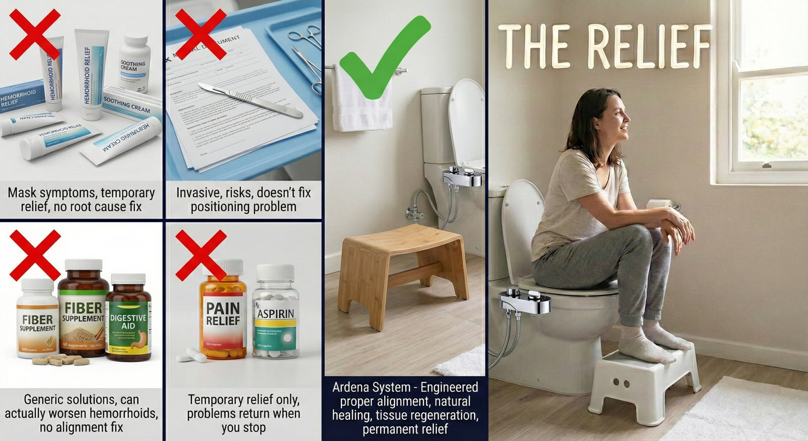 Reason #1: Ardena Targets the Root Cause - Not Just Symptoms